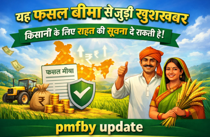 यह फसल बीमा से जुड़ी खुशखबर किसानों के लिए राहत की सूचना दे सकती है!. pmfby update यह फसल बीमा से जुड़ी खुशखबर किसानों के लिए राहत की सूचना दे सकती है!. pmfby update