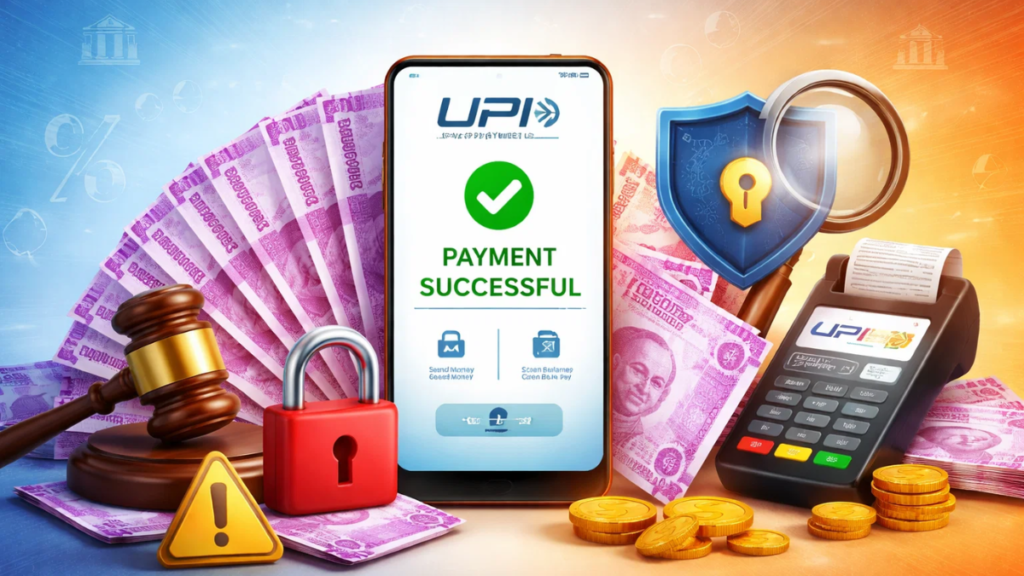 UPI Payment में रिकॉर्ड बदलाव: आज से ₹2000+ ट्रांजैक्शन पर सख्त नियम लागू UPI Payment new rules