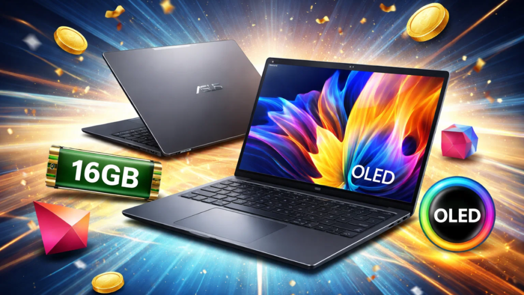 आज Asus ने मचाया धमाका! 16GB रैम और OLED डिस्प्ले के साथ नए Zenbook लैपटॉप लॉन्च Asus Zenbook