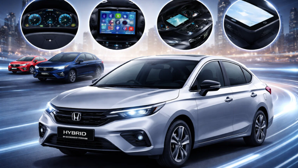 Honda City Facelift Hybrid